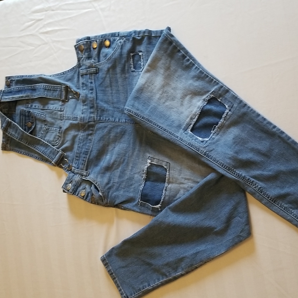 Denim Overalls